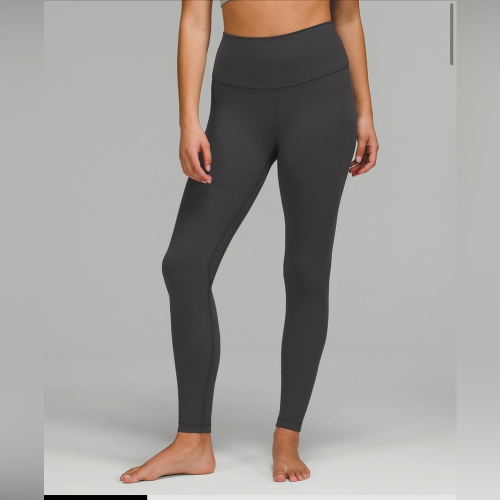 Lululemon Graphite Gray Align Leggings 28”